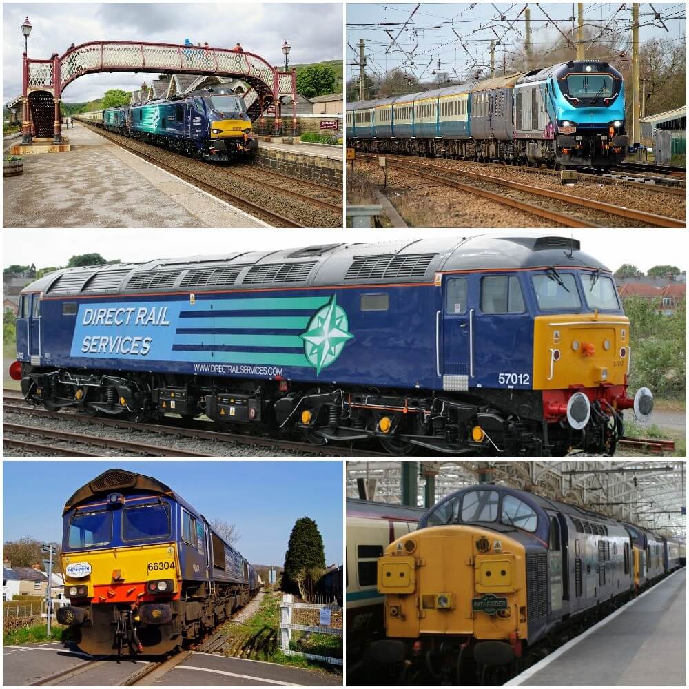 DRS locos class 37, 57, 66, 68 & 88